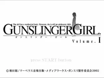 Gunslinger Girl. Volume.I (Japan) screen shot title